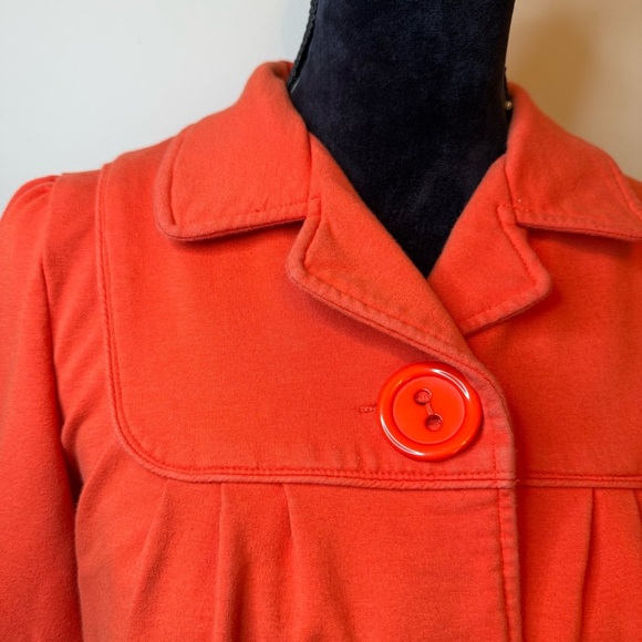 Sanctuary | Y2K Cropped Single Button Peacoat | Cotton Spandex Blend | Sz L - Picture 5 of 8